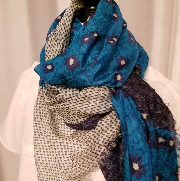 Yogi Accessories - 100% Silk Scarf from Italy (beautiful and unique!)